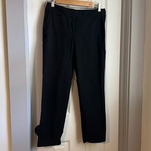 Classic Black Loft Ankle Length Work Pants